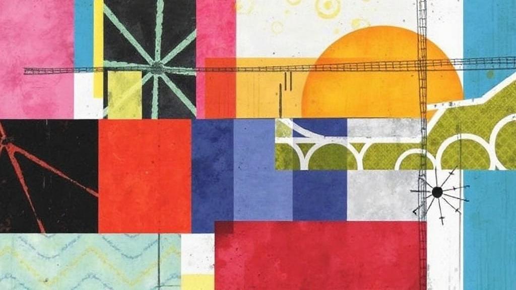 Создание коллажей: техники и композиция. Цвет в коллаже Создание коллажей: техники и композиция. Цвет в коллаже